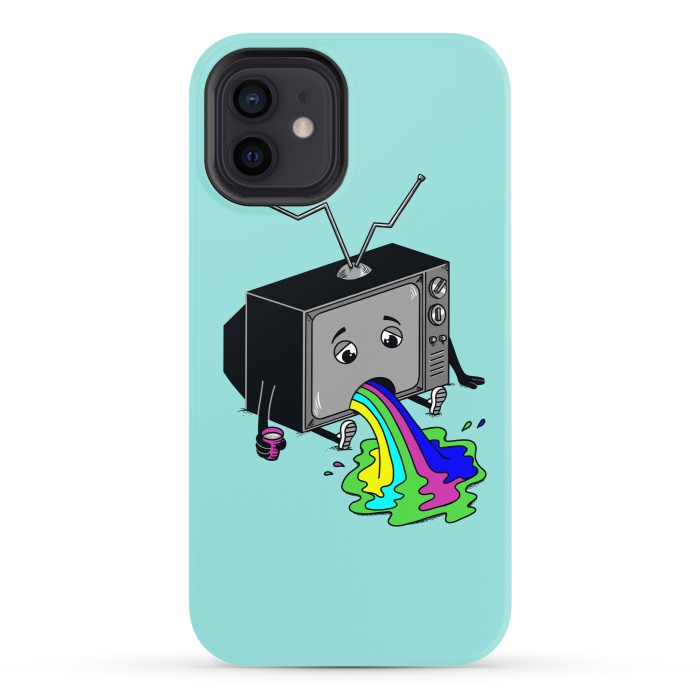 iPhone 12 StrongFit Vomit tv 2 by Coffee Man