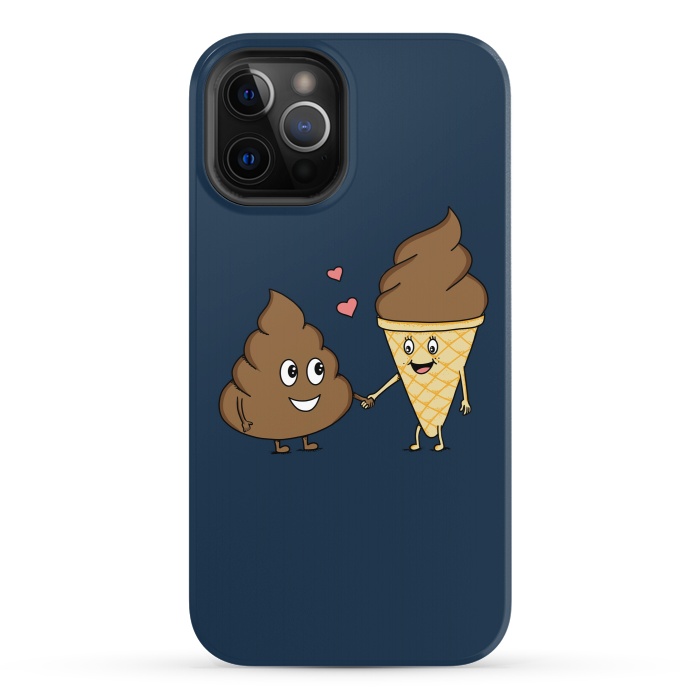 iPhone 12 Pro StrongFit True love Blue by Coffee Man