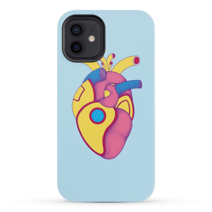 iPhone 12 mini StrongFit Lemon U-boat Heart by Ranggasme
