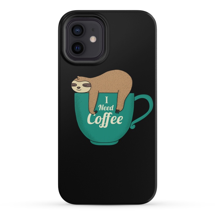 iPhone 12 mini StrongFit I NEED COFFEE by Coffee Man