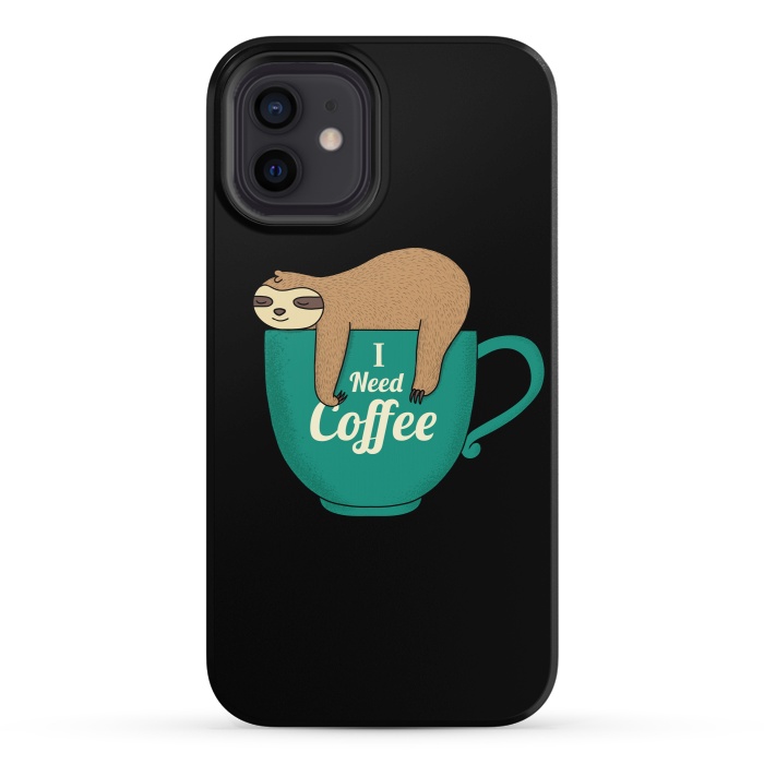 iPhone 12 StrongFit I NEED COFFEE by Coffee Man