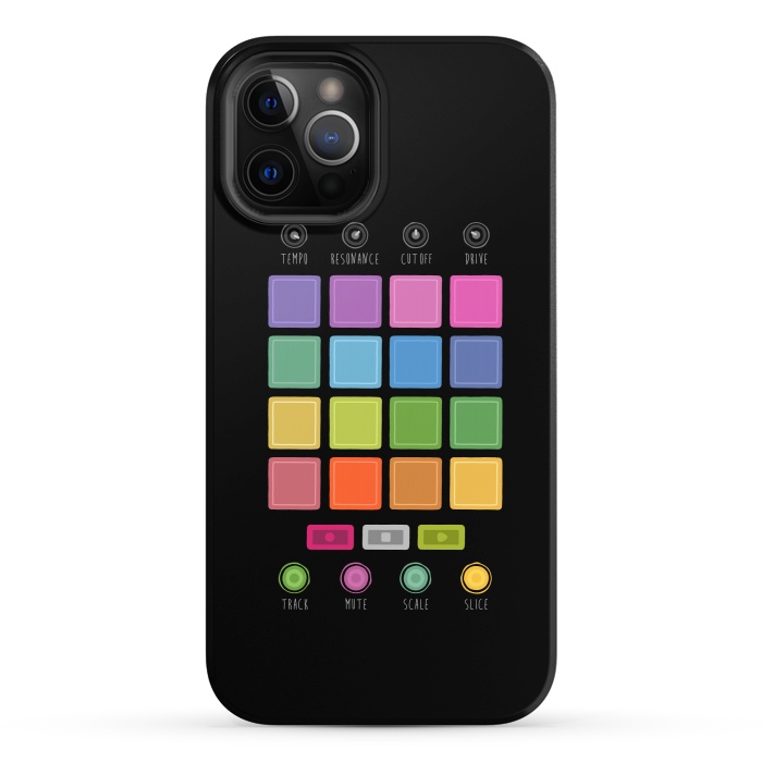 iPhone 12 Pro StrongFit Dj Electronic Music Mixer by Dellán