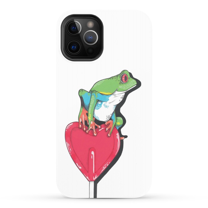 iPhone 12 Pro StrongFit You frog my life by Varo Lojo