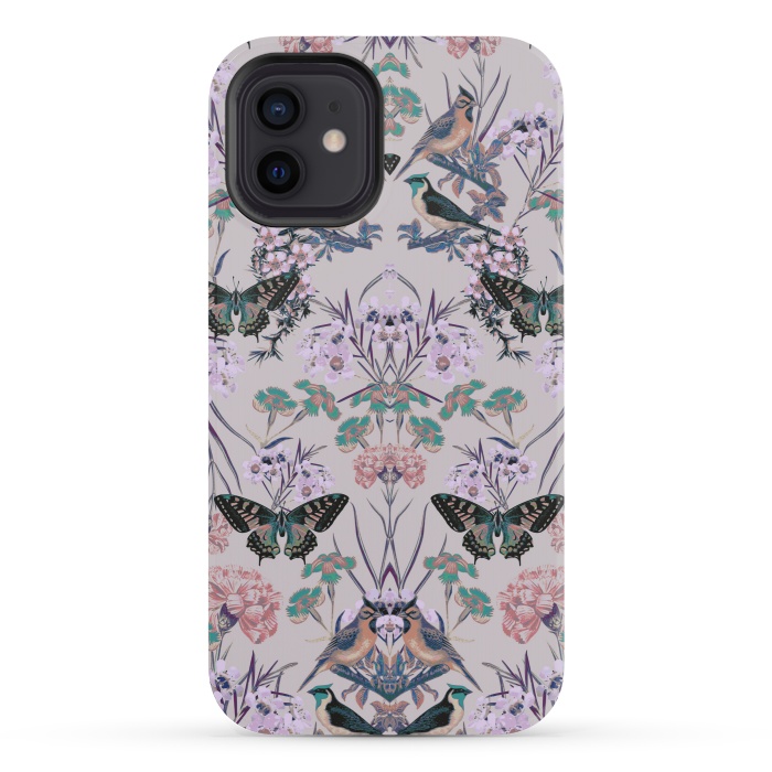 iPhone 12 mini StrongFit Floral Fantasy Flip by Zala Farah