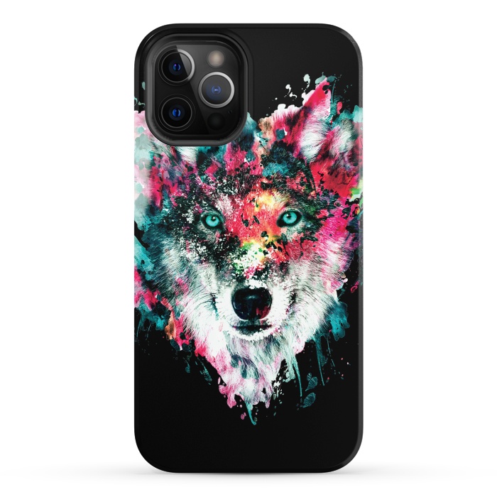 iPhone 12 Pro StrongFit Wolf by Riza Peker