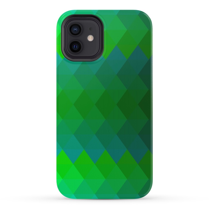 iPhone 12 StrongFit Polygonal Pattern by Dhruv Narelia