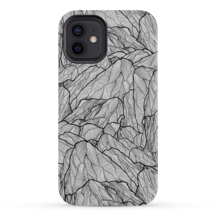 iPhone 12 mini StrongFit Rocks on rocks by Steve Wade (Swade)