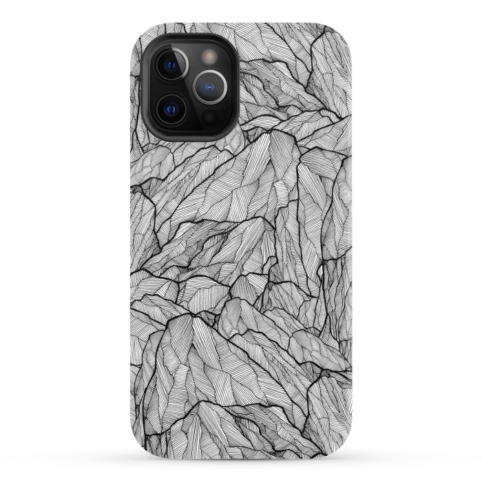 iPhone 12 Pro StrongFit Rocks on rocks by Steve Wade (Swade)