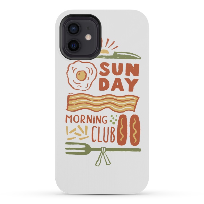 iPhone 12 mini StrongFit Morning Club by Tatak Waskitho