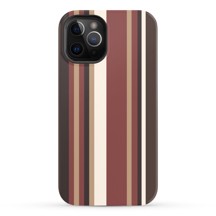iPhone 12 Pro StrongFit Vertical Stripes by Dhruv Narelia