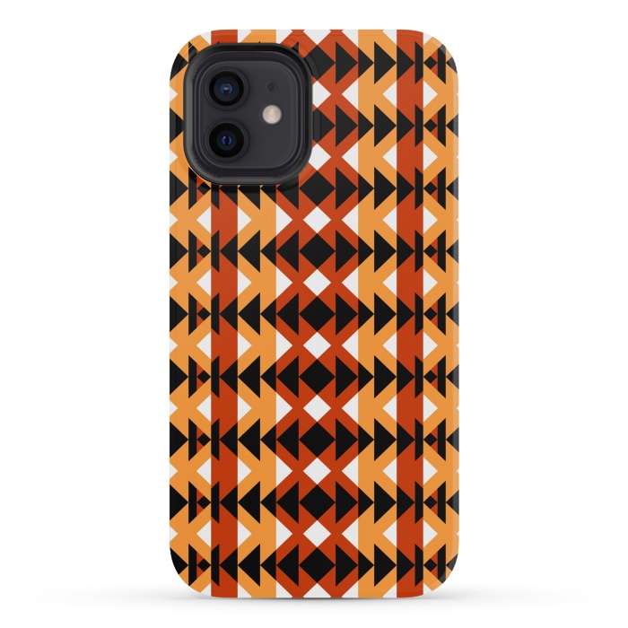 iPhone 12 mini StrongFit Tribal Pattern by Dhruv Narelia