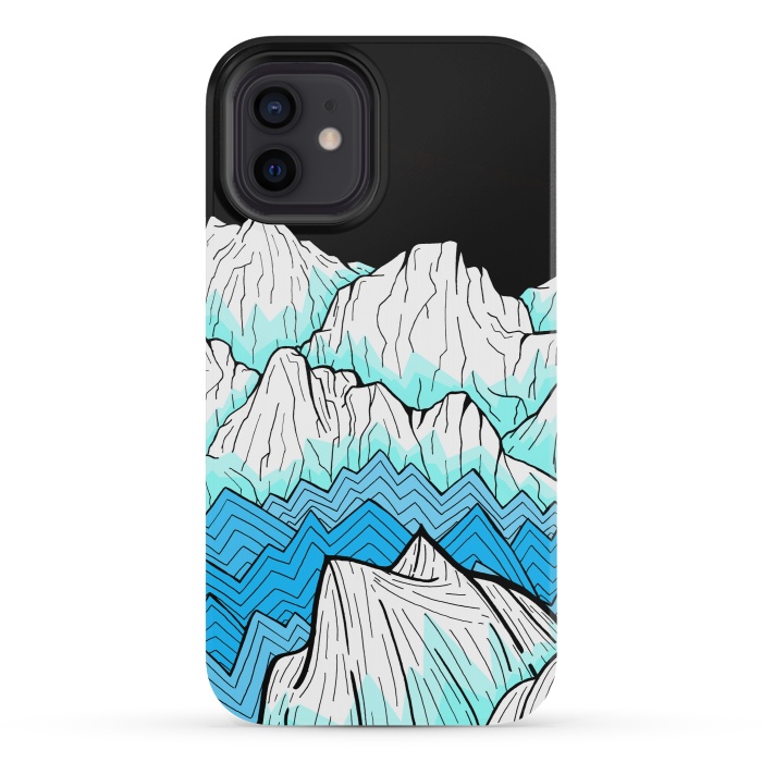 iPhone 12 mini StrongFit Antarctica mountains by Steve Wade (Swade)
