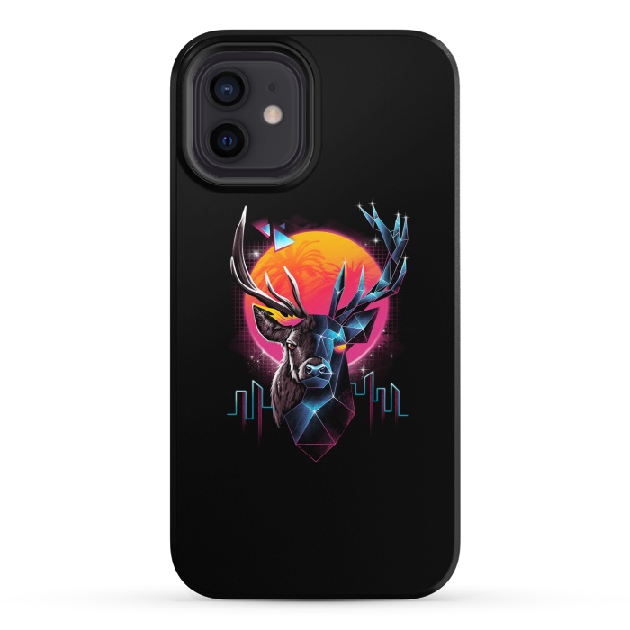 iPhone 12 StrongFit Rad Stag by Vincent Patrick Trinidad
