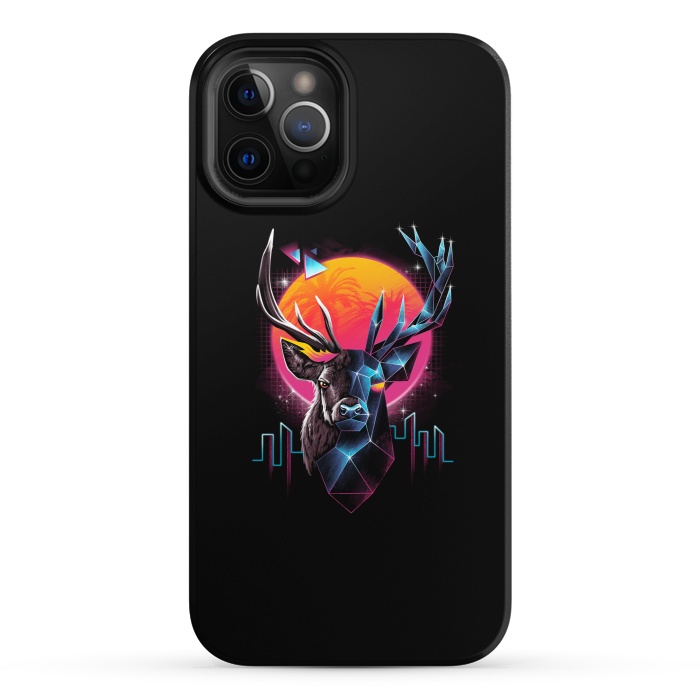 iPhone 12 Pro StrongFit Rad Stag by Vincent Patrick Trinidad