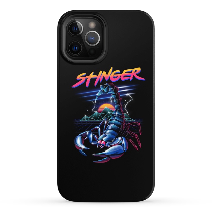 iPhone 12 Pro StrongFit Rad Stinger by Vincent Patrick Trinidad