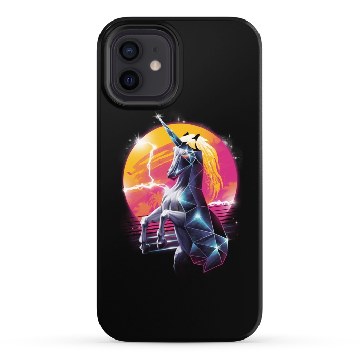 iPhone 12 StrongFit Rad Unicorn by Vincent Patrick Trinidad