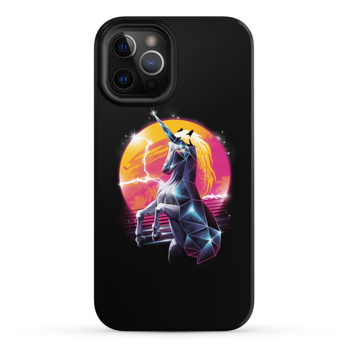 iPhone 12 Pro StrongFit Rad Unicorn by Vincent Patrick Trinidad