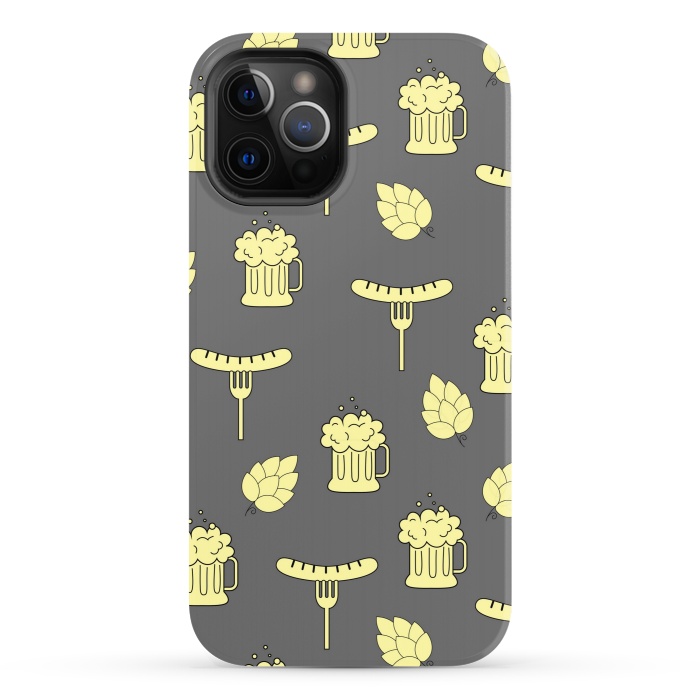 iPhone 12 Pro StrongFit beer pattern by MALLIKA