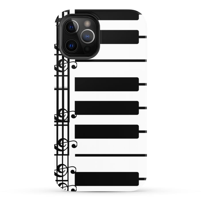iPhone 12 Pro StrongFit piano pattern by MALLIKA