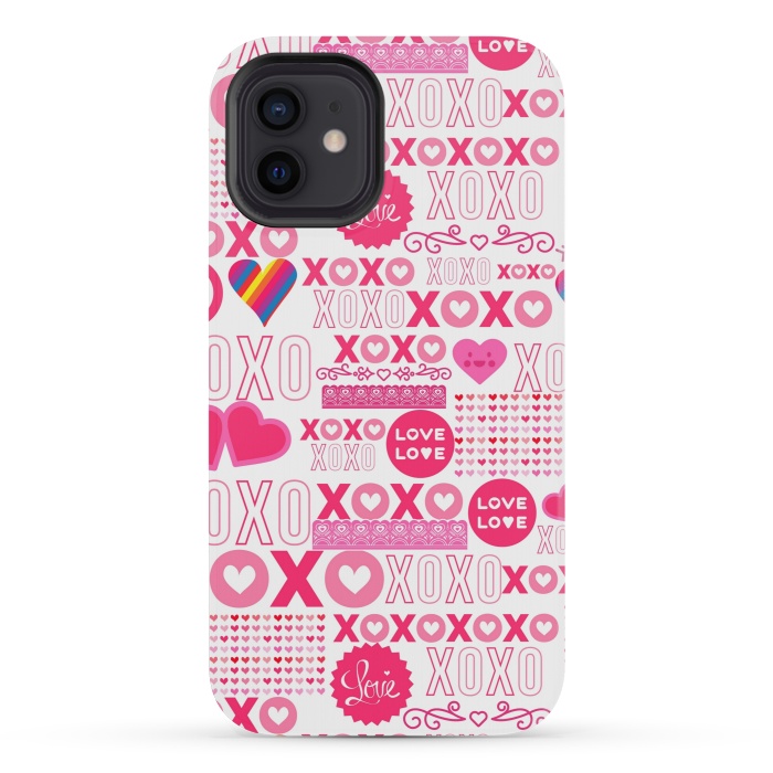 iPhone 12 mini StrongFit xoxo by MALLIKA