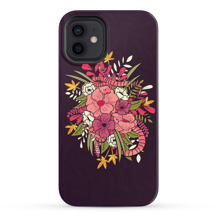 iPhone 12 StrongFit Jungle Bouquet 001 by Jelena Obradovic