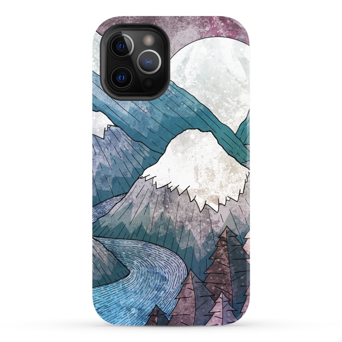 iPhone 12 Pro StrongFit A cold river canyon by Steve Wade (Swade)