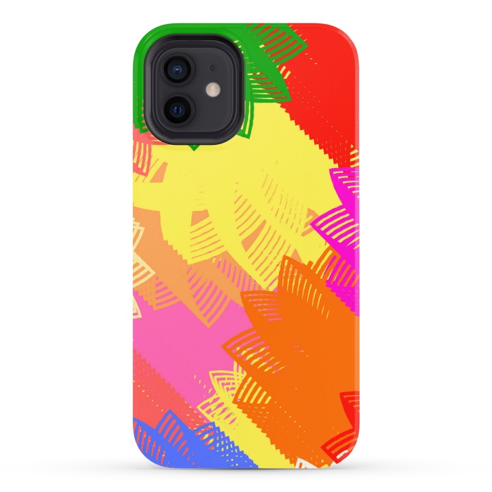 iPhone 12 StrongFit abstract pattern by MALLIKA