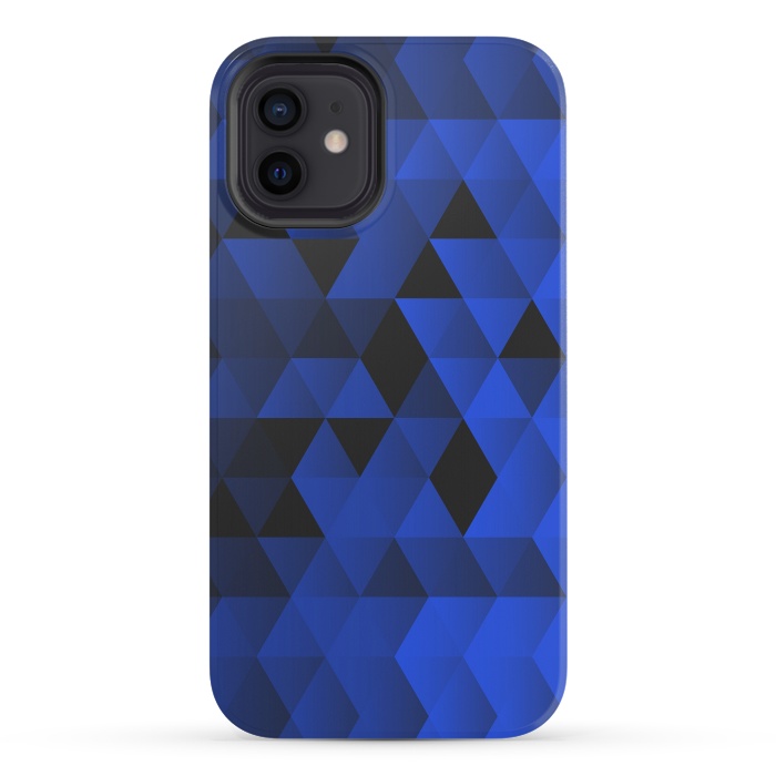 iPhone 12 mini StrongFit Triangles Wave by Sitchko