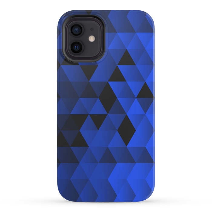 iPhone 12 StrongFit Triangles Wave by Sitchko