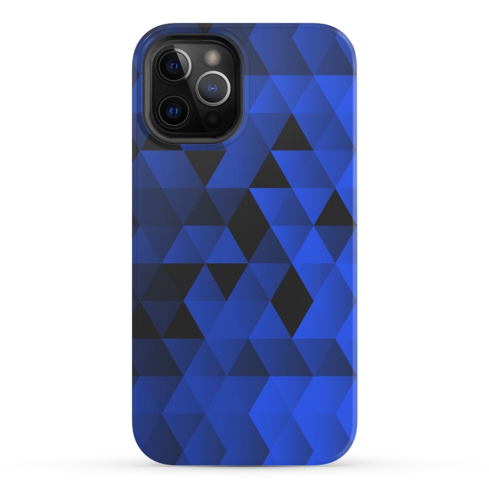 iPhone 12 Pro StrongFit Triangles Wave by Sitchko