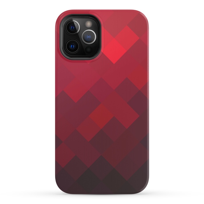 iPhone 12 Pro StrongFit Red Underground by Sitchko
