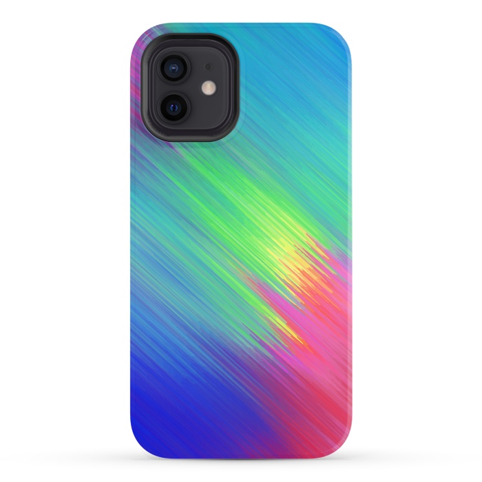 iPhone 12 StrongFit Colorful Movement by Sitchko