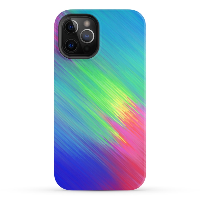 iPhone 12 Pro StrongFit Colorful Movement by Sitchko