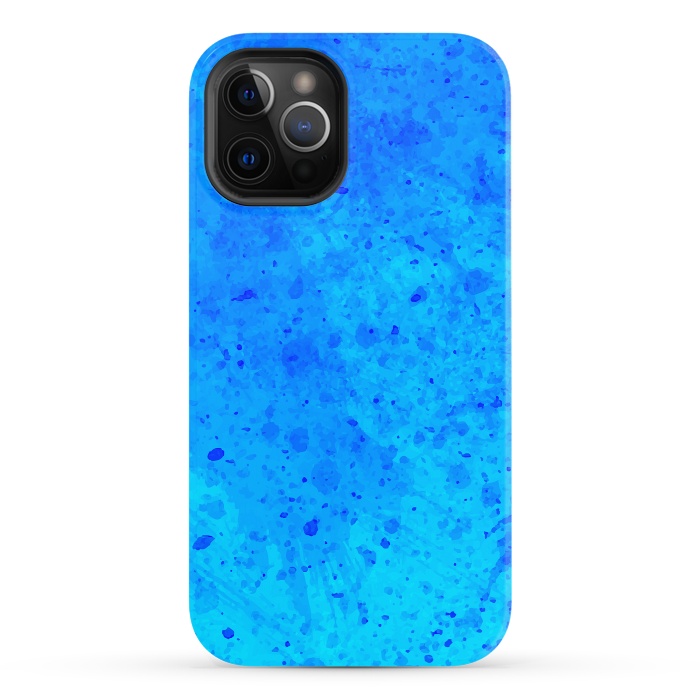 iPhone 12 Pro StrongFit Blue Chaos by Sitchko