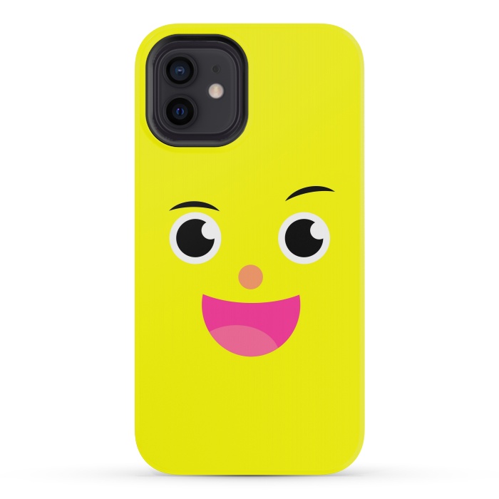 iPhone 12 mini StrongFit Happy Vibes by Dhruv Narelia