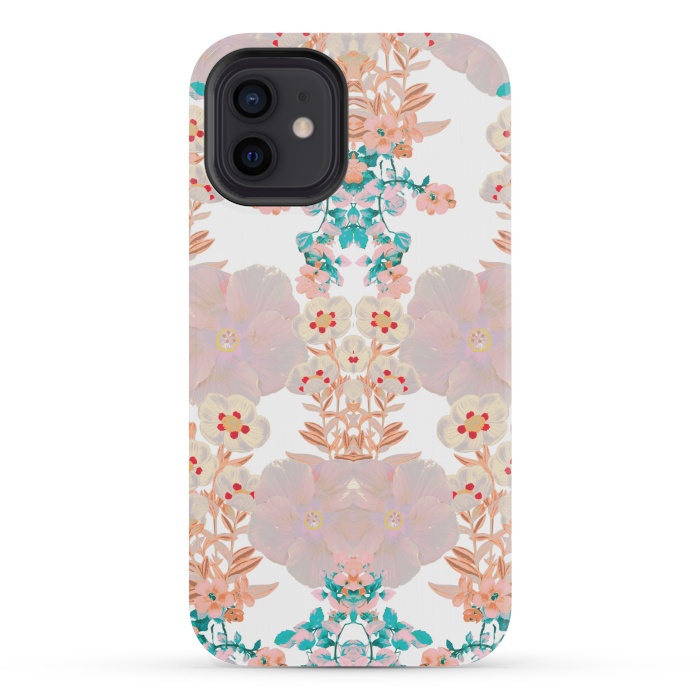 iPhone 12 mini StrongFit Floral Luxury by Zala Farah