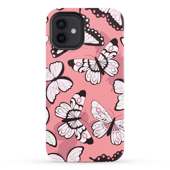 iPhone 12 StrongFit Butterfly Garden 002 by Jelena Obradovic