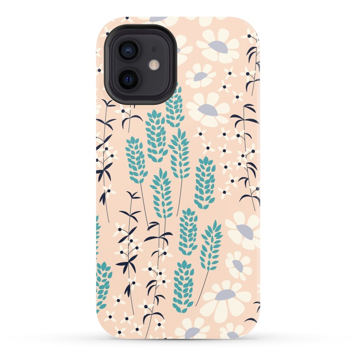 iPhone 12 StrongFit Spring Garden Pink by Jelena Obradovic