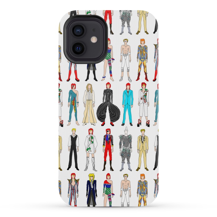 iPhone 12 mini StrongFit Starman Bowie Ziggy by Notsniw