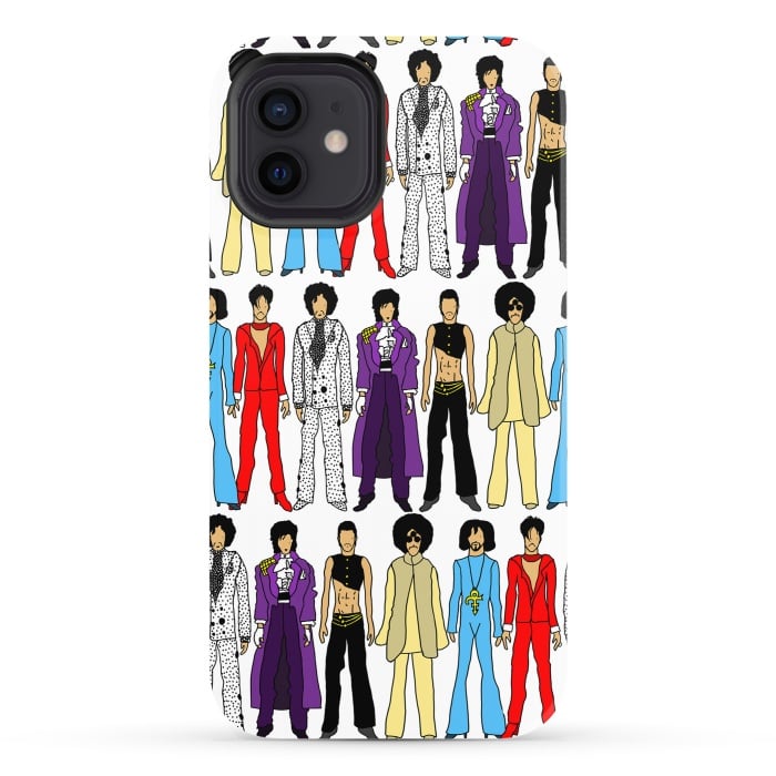 iPhone 12 StrongFit Purple Prince by Notsniw