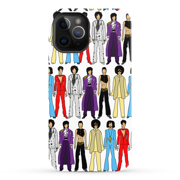 iPhone 12 Pro StrongFit Purple Prince by Notsniw