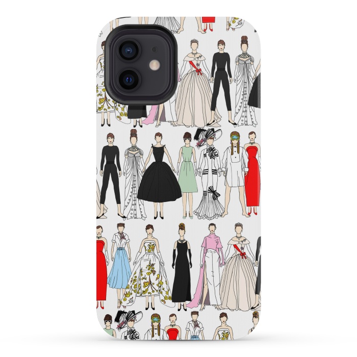 iPhone 12 mini StrongFit Audrey Hepburn by Notsniw