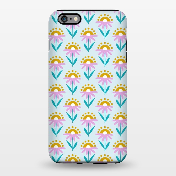 iPhone 6/6s plus StrongFit Sunrise Flowers by Tishya Oedit