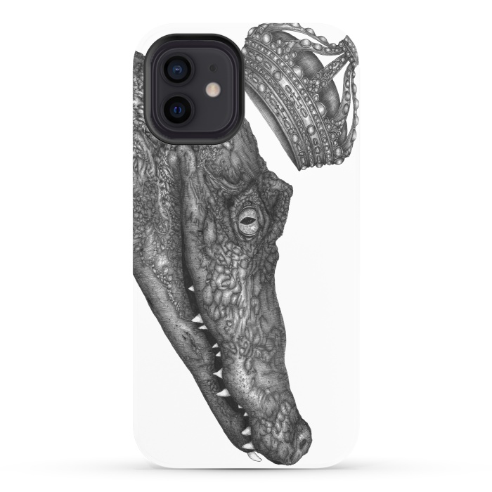 iPhone 12 StrongFit The Alligator King by ECMazur 