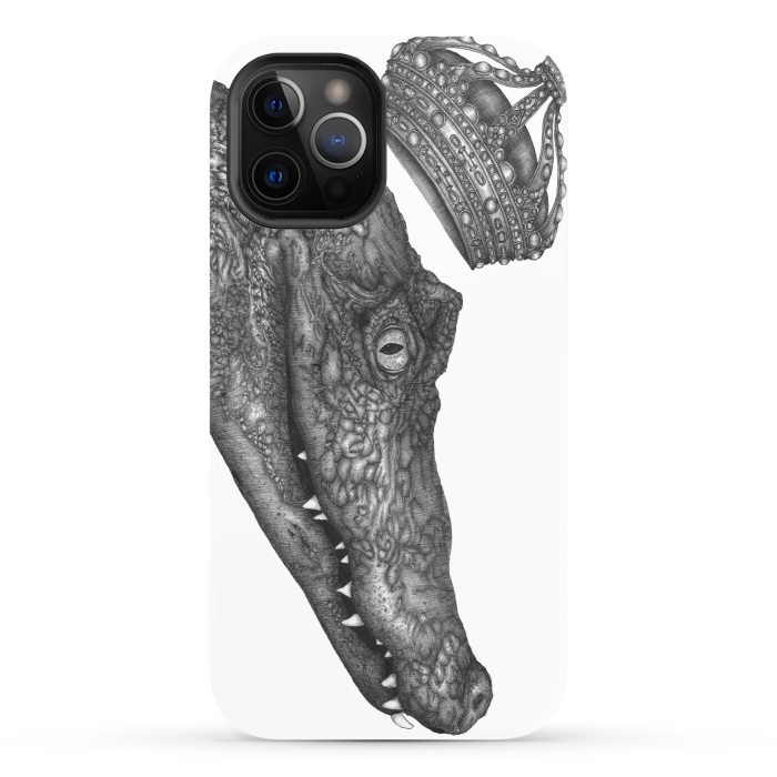 iPhone 12 Pro StrongFit The Alligator King by ECMazur 