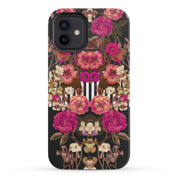 iPhone 12 mini StrongFit Floral Crossings by Zala Farah