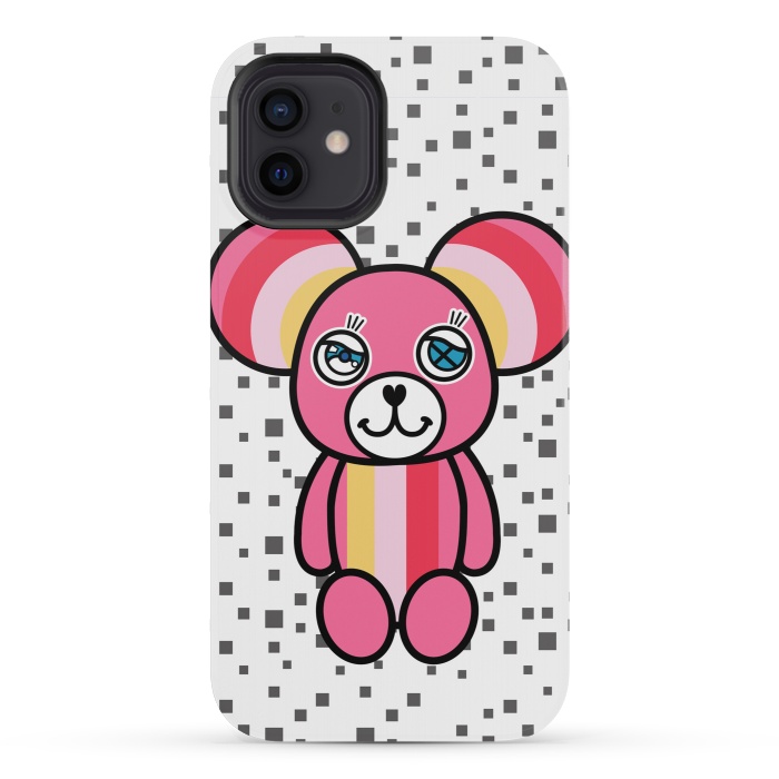iPhone 12 mini StrongFit CUTIE BEAR by Michael Cheung