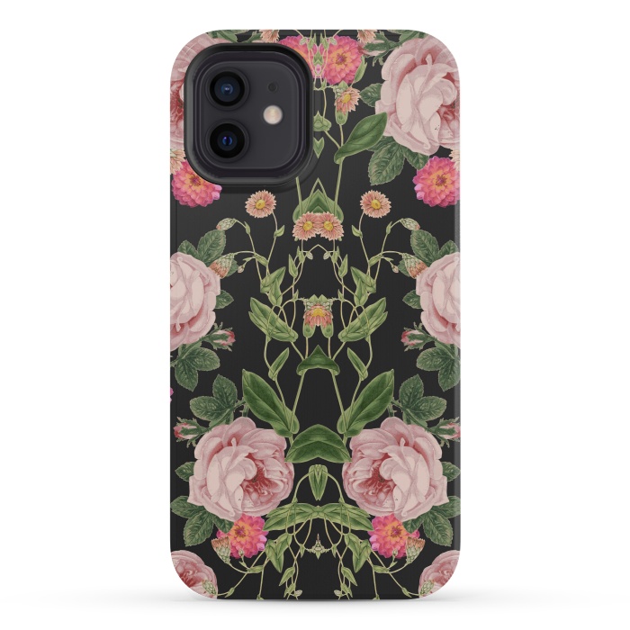 iPhone 12 mini StrongFit Floral Tunes by Zala Farah
