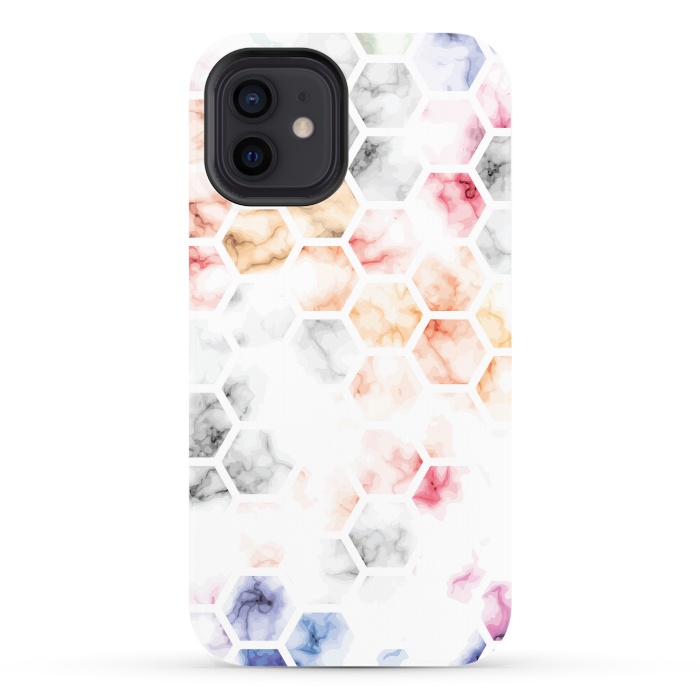 iPhone 12 StrongFit Marble Geometry 014 by Jelena Obradovic