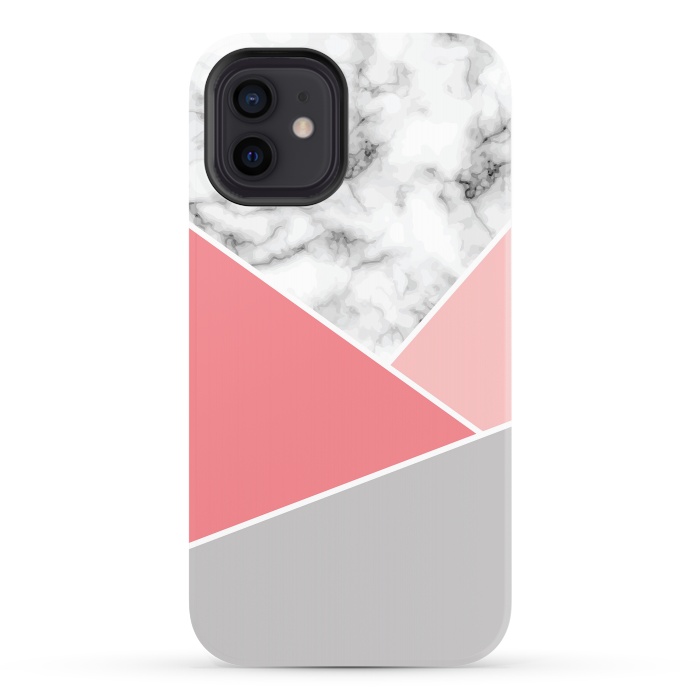 iPhone 12 StrongFit Marble Geometry 034 by Jelena Obradovic